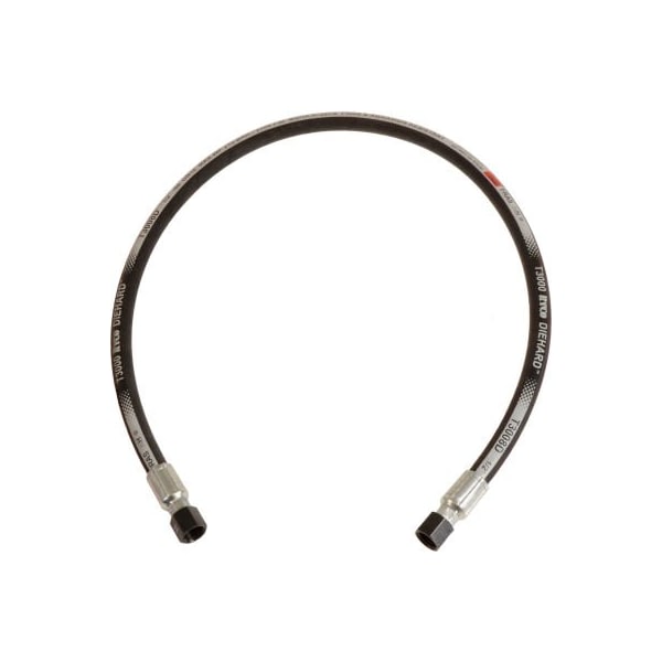 Alliance Rubber Ryco Hydraulic Hose Assembly, 1/2 In. x 48 In. 3000 PSI, F+F JIC, Isobaric Braid T3008D-048-20402040-1212 - main